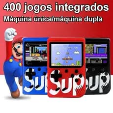 Video Game Sup Game Box 400 Jogos Em 1 Portátil Jogos Antigos
