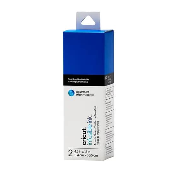 Transfer Sublimático Infusible Ink Azul - Cricut - 11,4x30,5cm - 2 folhas