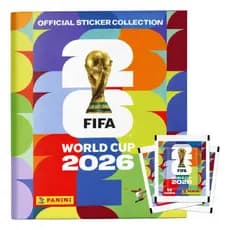 Kit Álbum Neymar Copa do Mundo FIFA 2026 Capa Mole + 84 Figurinhas Avulsas Original Panini