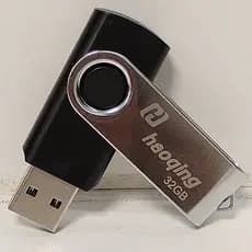 Pendrive USB 2.0 32GB – Twist Haoqing | Pen Drive de Alta Velocidade