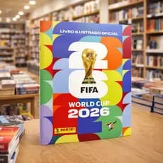 Álbum Figurinha Copa Do Mundo Fifa 2026 Futebol Capa Mole