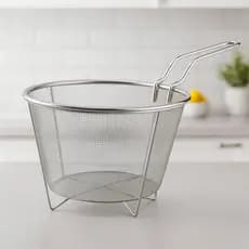 Cesto para Fritura 18,5cm em Aço Inox – Kit 1 ou 2 Unidades
