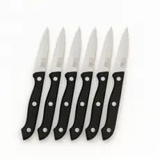 Kit 6 ou 12 Facas Multiuso em Inox – Legumes, Frutas e Uso Diário