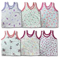 Kit 3 Camisetas regata Infantil Menina Blusa Verão Roupa De Bebê feminina Calor Grade PMG