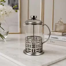 Cafeteira Prensa Francesa em Vidro e Inox 800ml 27319 - Vencedor