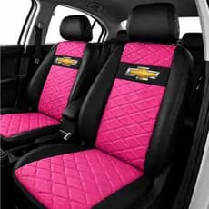 Kit de Capas Para Bancos De Carros Automotivos Chevrolet Corsa Celta Prisma Onix Agile Tecido couro