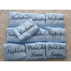 1 Robes de Cetim Personalizados para lembrança de casamento