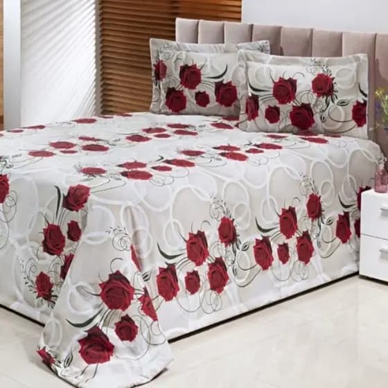 COBRE LEITO SLIM CASAL BOX (ESTAMPAS VARIADAS)