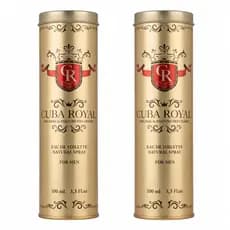 Kit 2 Perfumes Cuba Royal 100ml Edt Original Com Selo ADIPEC