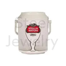Cooler Térmico Personalizado Pra Cerveja e Bebidas 10 Latas Com Gelo Stelaa Artois