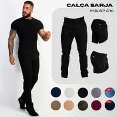 Calça Masculina Esporte Fino Estilo Social - Sport Fino