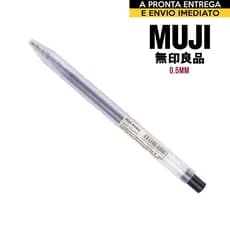 Caneta Muji Retrátil 0.5mm Original Importada Japão