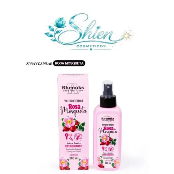 Spray Capilar Rosa Mosqueta 200ml Rhenuks