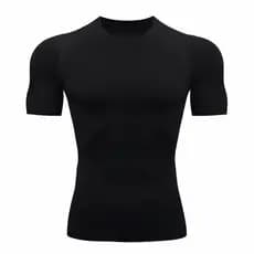 Camiseta Manga Curta Proteção Solar Uv 50+ DryFit Compressão Térmica Treino Fitness Várias Cores