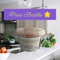 PASTA BRILHO LIMPADOR DESENGORDURANTE INOVAR 500g - Brilho Instantâneo para Panelas e Superfícies Metálicas