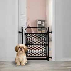 Portão para Pet e Grade Para Cachorros 78cm A 83cm Cercado de Proteção