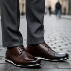 Sapato Oxford Masculino Social Couro Legitimo Formal