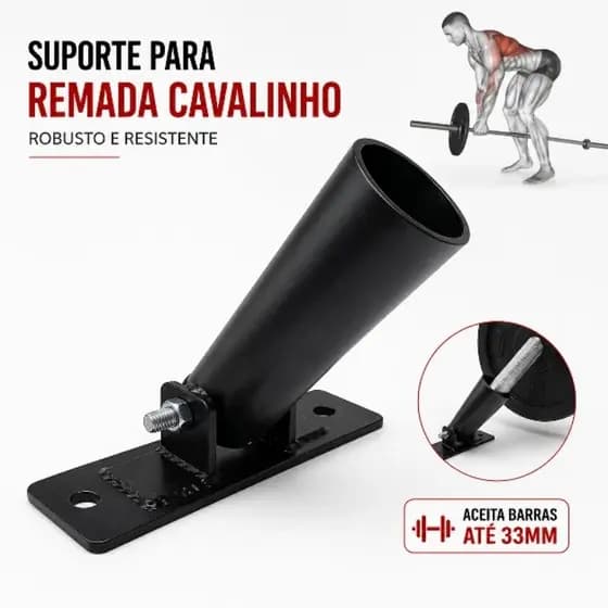 Suporte Para Remada Cavalinho Treino Costas Musculação