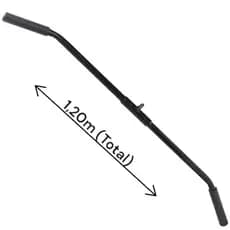 Puxador Barra Costas 1,2 Pulley Academia Musculação