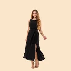 Vestido Feminino Longo Elegante, Vestido Social, Sofisticado, Festa, Trabalho