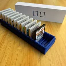 Organizador cartuchos jogos Nintendo DS e 3 DS - suporte para fitas de jogos Nintendo DS e 3DS - porta jogos da Nintendo