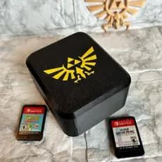 Organizador Cartuchos Switch Zelda porta jogos Nintendo caixa porta games nintendo