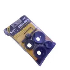 034 Jogo de Serra Copo NAVY+ Profissional 6PÇPS