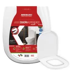 Assento Almofadado Retangular Vaso Etna ICASA