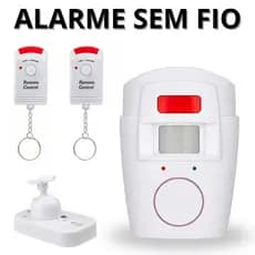 Sensor De Movimento Sem Fio Kit Alarme Residencial Sistema De Segurança Para Casa Garagem Antifurto