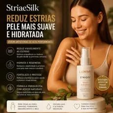 Sérum Antiestrias 100ml Hidratação Pele Suave Natural Vegano