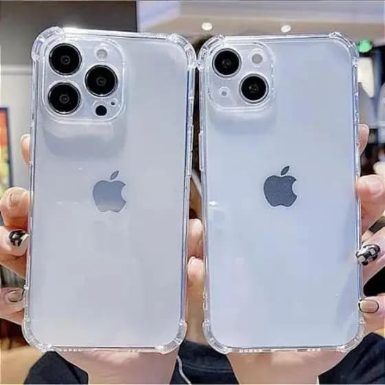 Capa Capinha Anti shock transparente iPhone 11 Pro / X/XR/ Xs Max / 12/13 14 15 16 17 ProMax