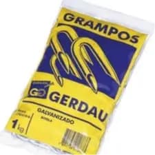 Grampo Para Cerca Arame Farpado Liso 1kg 19x11 Gerdau Promoçao