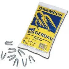 Kit 2 Kg Grampo Para cerca Arame Farpado Liso 19x11 Gerdau Original