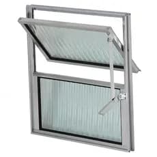 Vitro Basculante Janela 30x30 Banheiro Aluminio