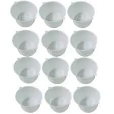 Kit 12 Formas Queijo Minas Frescal Ricota 1KG (1000 mg) Injesul
