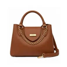 Bolsa Feminina Com Alça Tiracolo e de Mão + Detalhe em Corrente Willibags