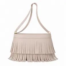 Bolsa Feminina Rodeio Show Rústica Moderna Franja Estilo Texas Country Chic Fashion