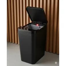 Lixeira Inteligente Automático com Sensor de Presença Moderna para Lavabo Escritório Cozinha