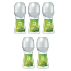 Kit 05 Desodorantes Antitranspirantes Roll-On Avon Erva Doce 48ml Original