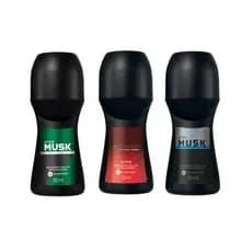 Kit 3 Desodorantes Antitranspirantes Roll-On Avon Masculino Sortidos 48ml Cada | Produto Original | 48h de Proteção