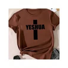 T-shirt Linda Yeshua Cruz Jesus Cristo Camiseta Feminina Blusinha