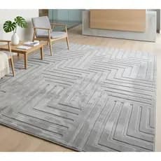 Tapete Sala Luxuoso 140x200 Estampado Aveludado