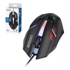Mouse Gamer Led Rgb 7 Cores Com Fio Usb 1200dpi Exbom