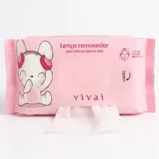 Lenço Removedor de Maquiagem Mini Vivai - Bolsa e Necessaire