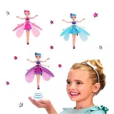 Boneca Fada Voadora: Diversão com Mini Drone!
