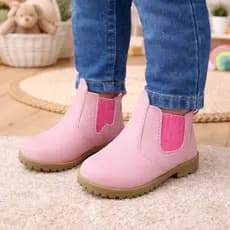 Bota Botina Botinha Infantil Jequinha Menina  Festa Junina Rodeio Country Sítio 23 AO 32