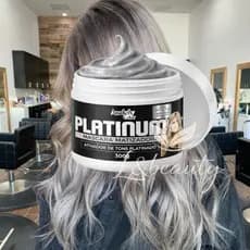 Máscara Capilar Matizadora Cor Platinum Anatoly Colors 300G