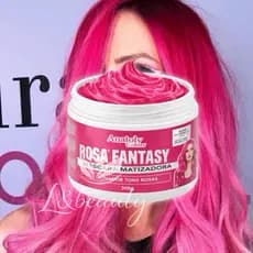 Máscara Anatoly Colors Matizadora Pink Rosa Fantasy 300g