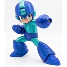 Boneco colecionavel Mega Man 3d