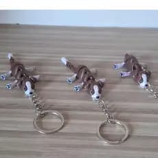 Chaveiro Cachorro Articulado 3D / Unidade